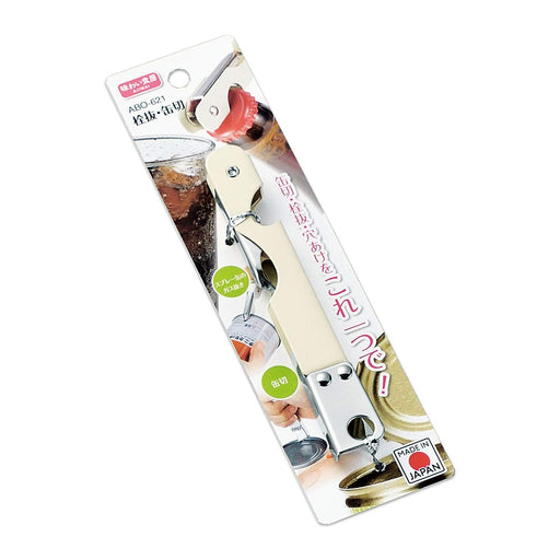 Shimomura Kogyo Made in Japan Ajiwai Shokubo Bottle Opener/Can Opener ABO-621_2