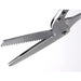 Sun-Star Stationery Shredder Scissors Stainless Steel 3-Blades S6301401 NEW_5
