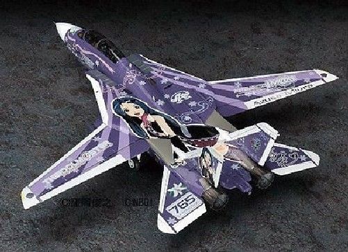 Hasegawa 1/72 F-14D Tomcat The Idolmaster Azusa Miura Model Kit NEW from Japan_3