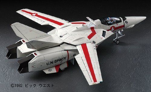 Hasegawa 1/48 VF-1J/A VALKYRIE Vermilion Squadron Model Kit NEW from Japan_5