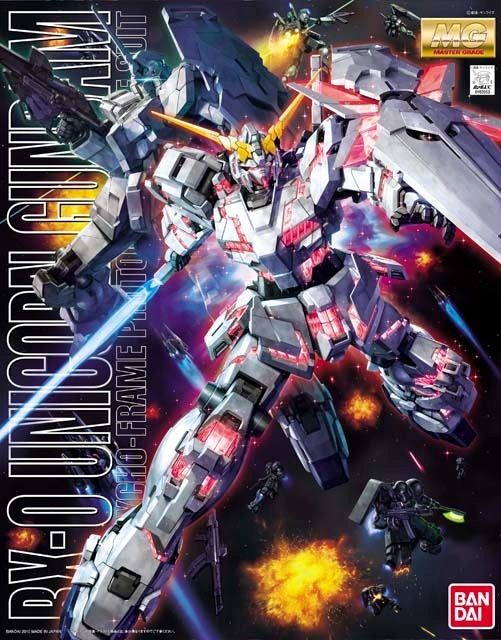 BANDAI MG 1/100 RX-0 UNICORN GUNDAM Plastic Model Kit Gundam UC from Japan_1