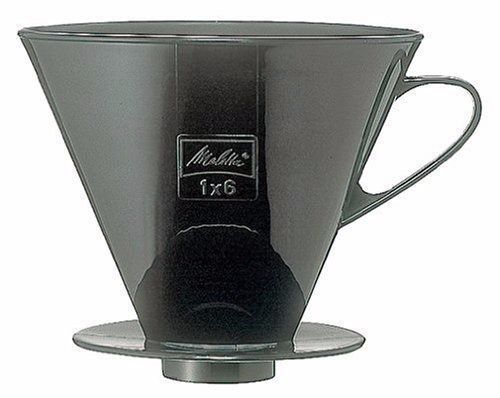 Melitta Coffee Filter SF-PP 1x6 Black 6-12 Cups with measuring spoon from Japan_1