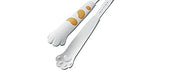 Tanabekingu Kitchen Tool Cat Hand Table Tongs Catch Da Nyan White Tama 1122 NEW_3