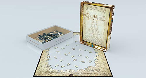 Jigsaw 1000 Piece Euro Graphics Vitruvian Man 6000-5098 NEW from Japan_3