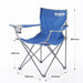CAPTAIN STAG Outdoor Chair Palette Lounge Chair type 2 With Drink Holder Blue_1