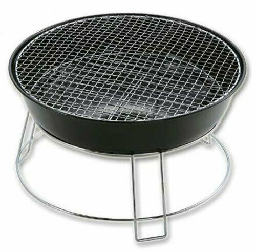 Captain Stag M-6497 Union Round Barbecue Stove Grill Camping Outdoor Gear NEW_1