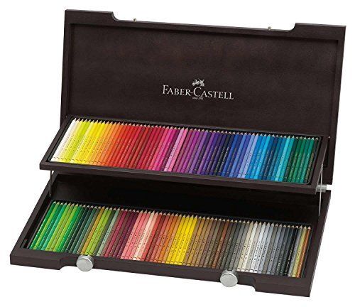 Farber Castel polychromos colored pencils 120 color set wooden box 110013 NEW_1