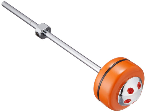 Pearl B-300W control core wooden bass drum beater for Drum Pedal 0.33lb Orange_1