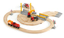 BRIO Rail & Road Crane Set ‎63320800 Wooden Road and Car Toy Multicolor NEW_1