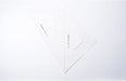 STAEDTLER Set Square for drafting Mars 30cm 964 30 Clear Resin Classic Style NEW_4