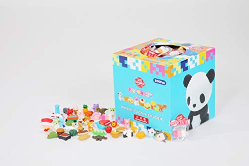 IWAKO Eraser Assorted 300pcs SUPER BIG SET BOX Cute and funny NEW from Japan_1