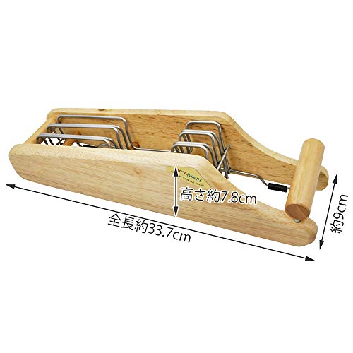 Kai MY FAVORITE Wooden Knife Stand 3 storage AP-0520 335x86x81mm 501g NEW_6