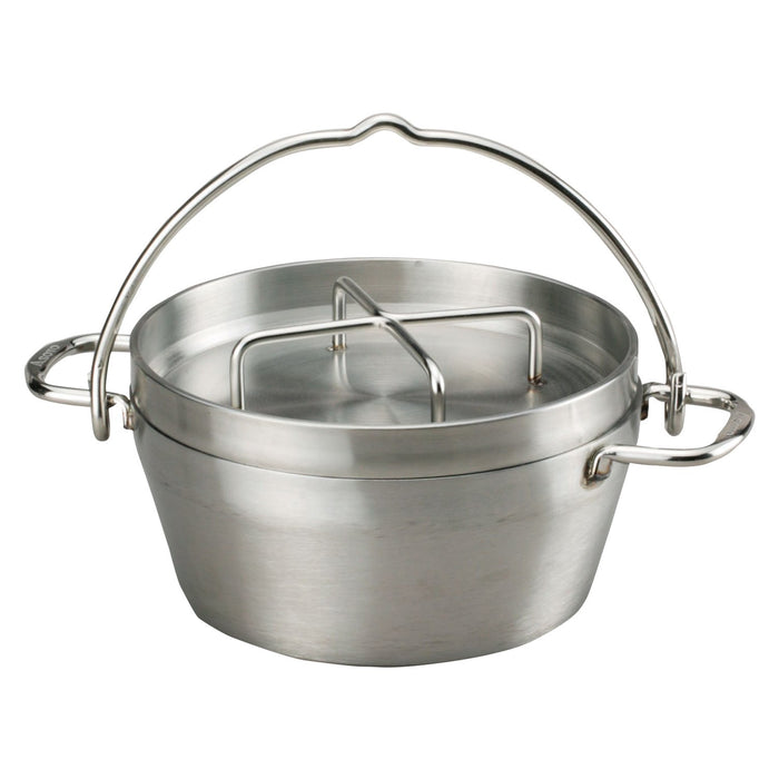 SOTO Stainless Steel Dutch Oven (8 inches) ‎ST-908 Made in Tsubame Sanjo Japan_1