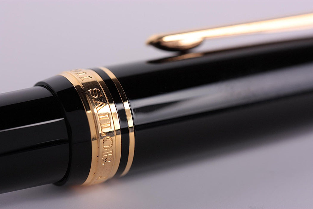 SAILOR 11-3926-220 Fountain Pen Professional Gear Realo Black Fine from Japan_3