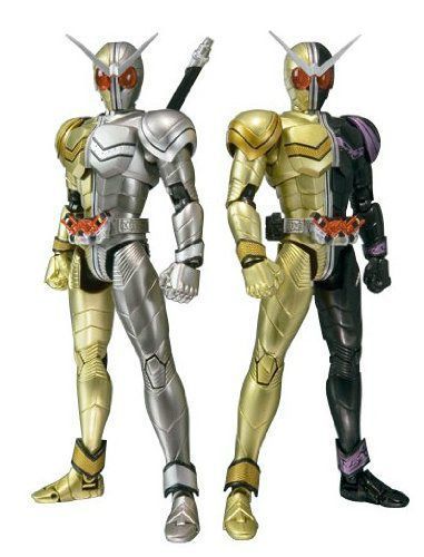 S.H.Figuarts Masked Kamen Rider W DOUBLE LUNA JOKER & LUNA METAL BANDAI Japan_1