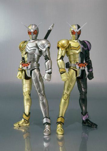 S.H.Figuarts Masked Kamen Rider W DOUBLE LUNA JOKER & LUNA METAL BANDAI Japan_2