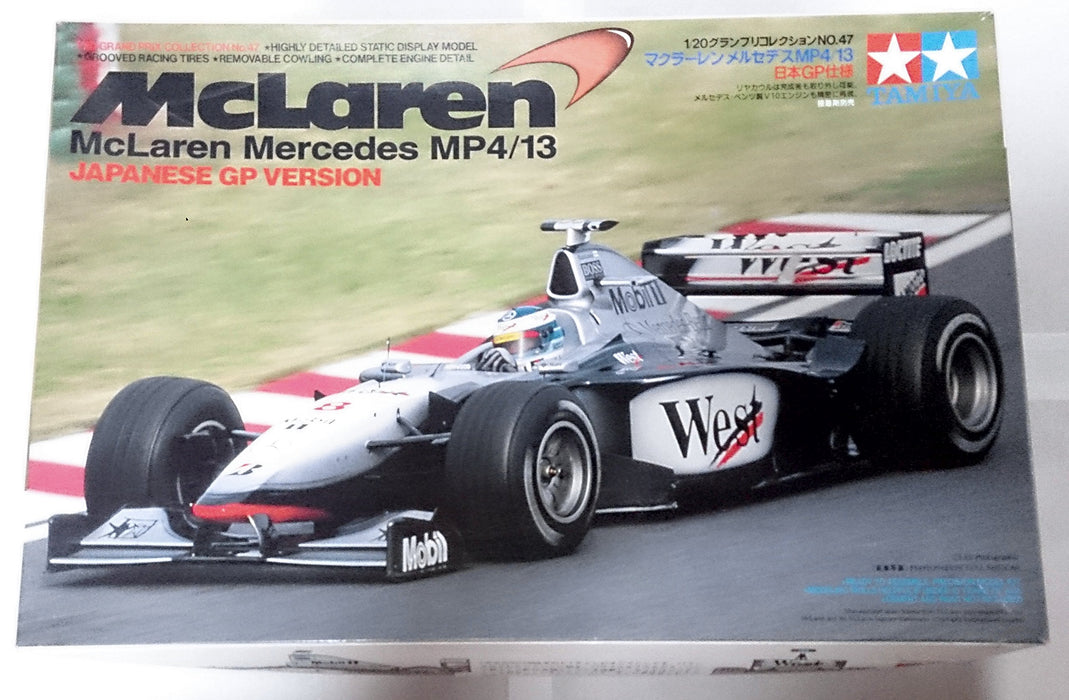 Tamiya 1/20 McLaren MP4/13 Japan GP Grand Prix Collection Model Kit 20047 NEW_1