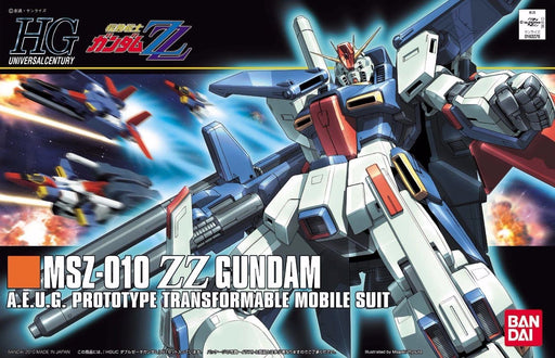 BANDAI HGUC 1/144 MSZ-010 ZZ GUNDAM Plastic Model Kit Mobile Suit ZZ Gundam_1
