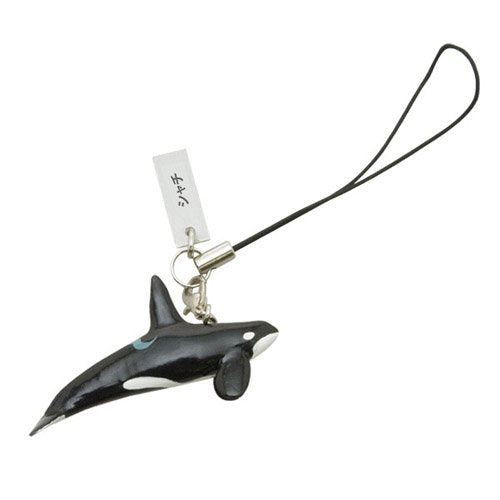 Favorite Real Figure Strap Killer Whale FM-502 L5.1xW1.8xH2.8cm with Name Plate_1