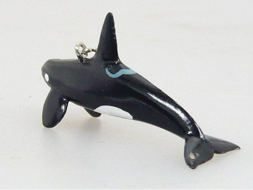 Favorite Real Figure Strap Killer Whale FM-502 L5.1xW1.8xH2.8cm with Name Plate_3
