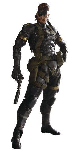 Metal Gear Solid Peace Walker Play Arts Kai Snake Sneaking Suit Ver. Figure NEW_1