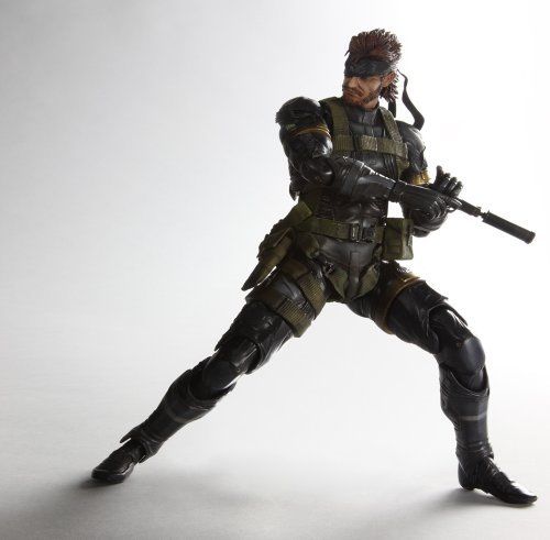 Metal Gear Solid Peace Walker Play Arts Kai Snake Sneaking Suit Ver. Figure NEW_2