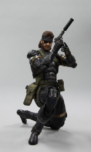 Metal Gear Solid Peace Walker Play Arts Kai Snake Sneaking Suit Ver. Figure NEW_5