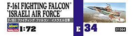 Hasegawa 1/72 F-16I Fighting Falcon Israel Air Force Model Kit NEW from Japan_5