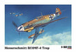 Hasegawa 1/32 Luftwaffe Messerschmitt Bf109F-4 Trop plastic model kit ST31 NEW_2