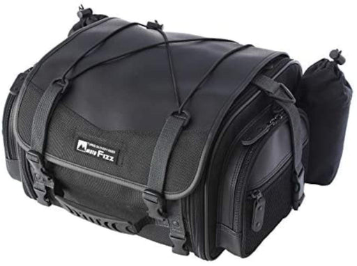 TANAX mini field seat bag MOTOFIZZ black for motorcycle MFK-100 19-27L NEW_1