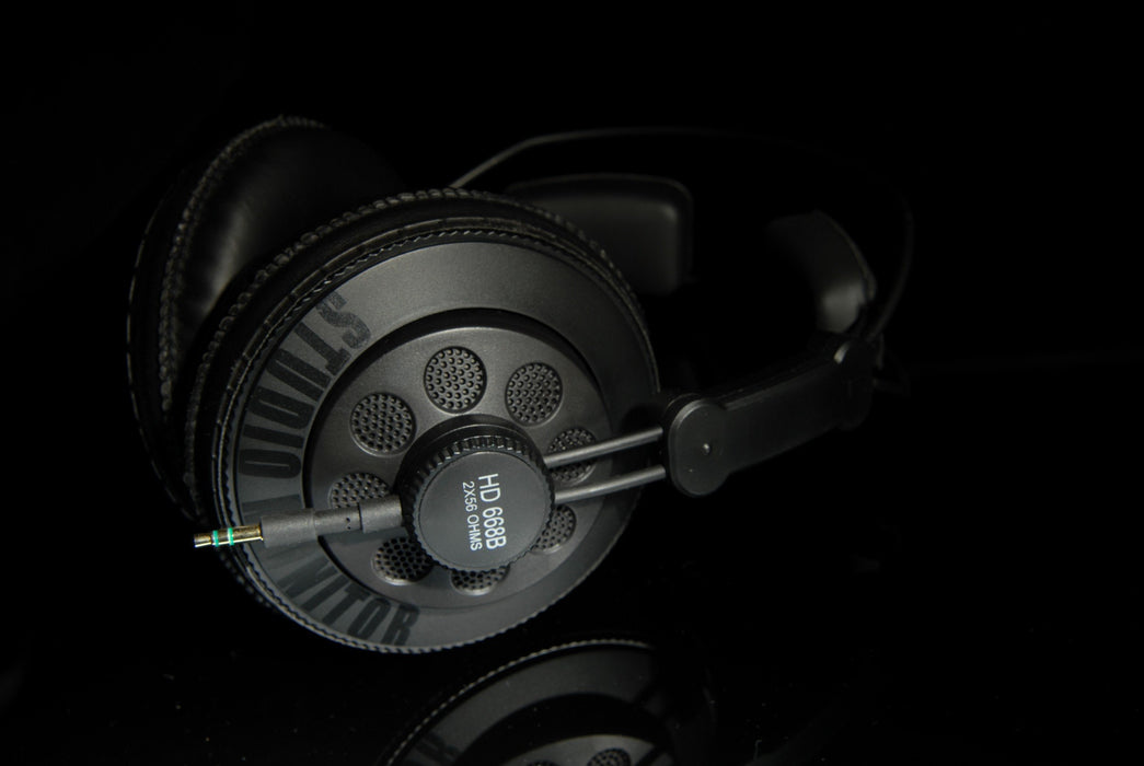 Superlux Professional Monitor Over Ear Headphone HD668B Semi-Open type Black NEW_7