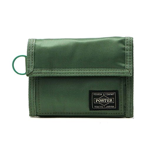 Porter Yoshida Bag 555-06440 Tri Fold Wallet CAPSULE Kahki made in Japan NEW_1