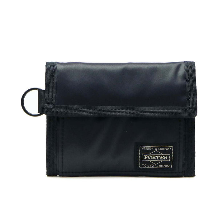 Yoshida Bag PORTER CAPSULE WALLET 555-06440 Trifold Black Made in Japan Black_1
