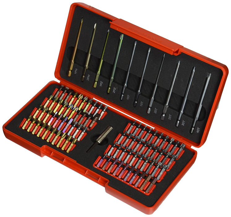 Astro Products PB Screw Driver Bit Set with Red Case C6-992 Matte Type 1029g NEW_1