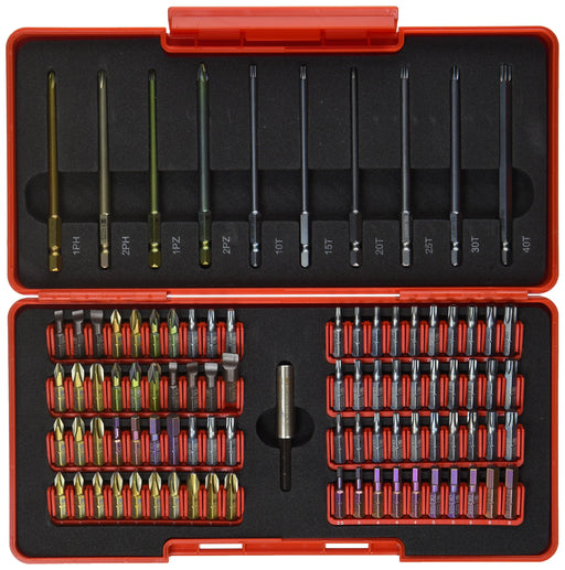 Astro Products PB Screw Driver Bit Set with Red Case C6-992 Matte Type 1029g NEW_2