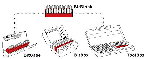 PB Swiss Tools PB E6-990 30 long bit set in BitBox w/ Case NEW from Japan_3