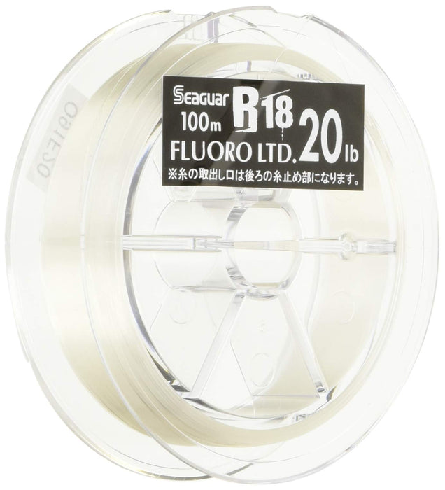 KUREHA Seaguar R18 FLUORO LTD #5 20lb 100m Fishing Line Fluorocarbon ‎760144 NEW_1