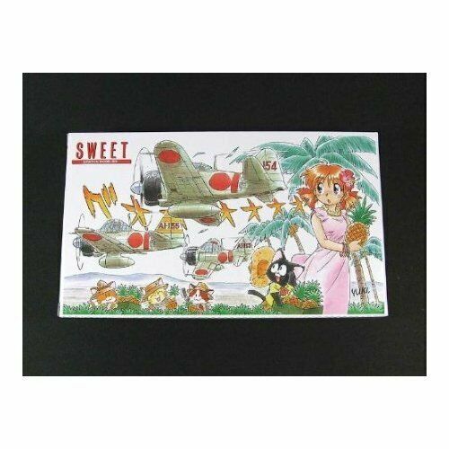 Sweet Aviation 23 A6M2b Zero Fighter Akagi Figher Group 3 Kits Set 1/144 Scale_2
