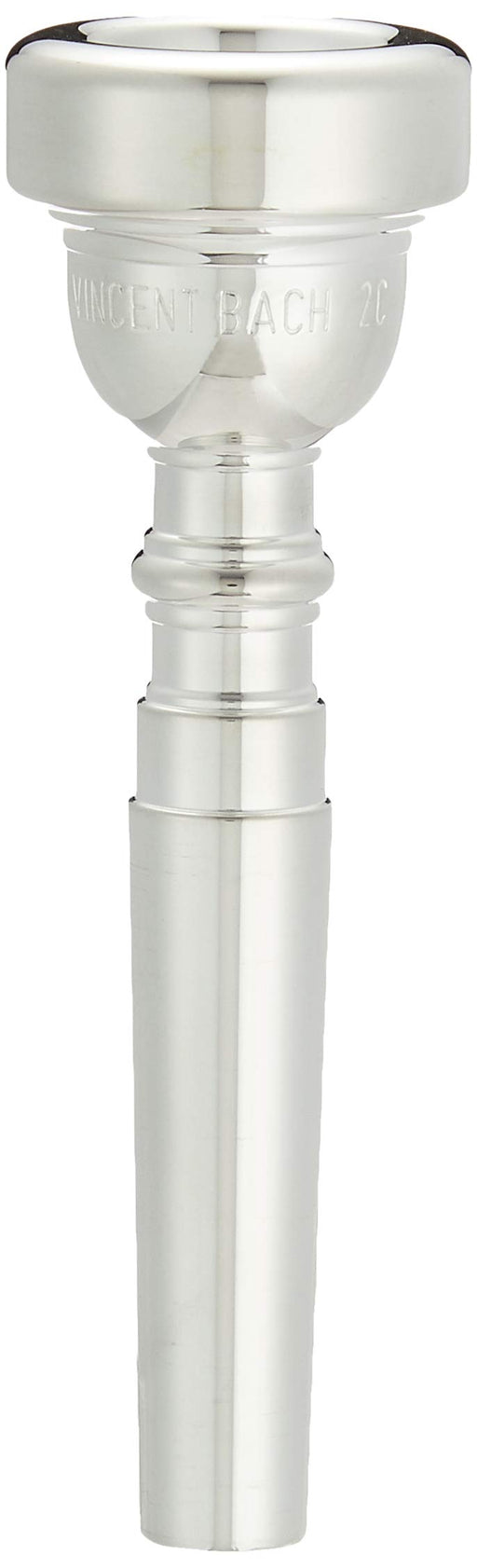 Bach 3512C Trumpet Mouthpiece 2C silver plated finish [Mouthpiece Only] 16.5mm_1