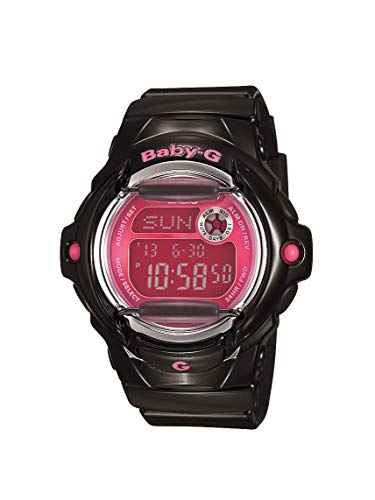 CASIO Baby-G Reef BG-169R-1B Black, Pink Resin band NEW from Japan_1