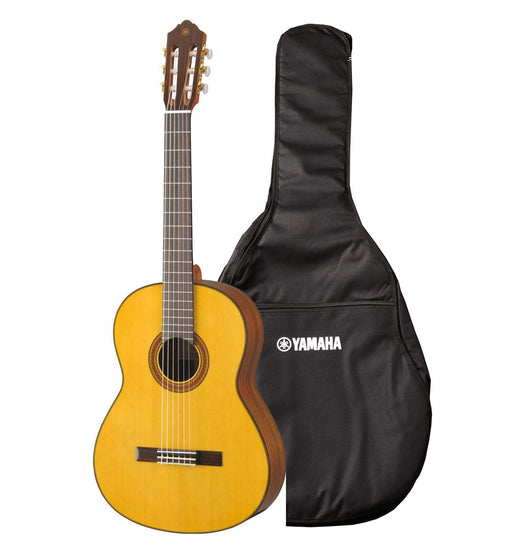 Yamaha CG162S Spruce Top Classical Guitar -Natural ovangkol, spruce, Rosewood_1