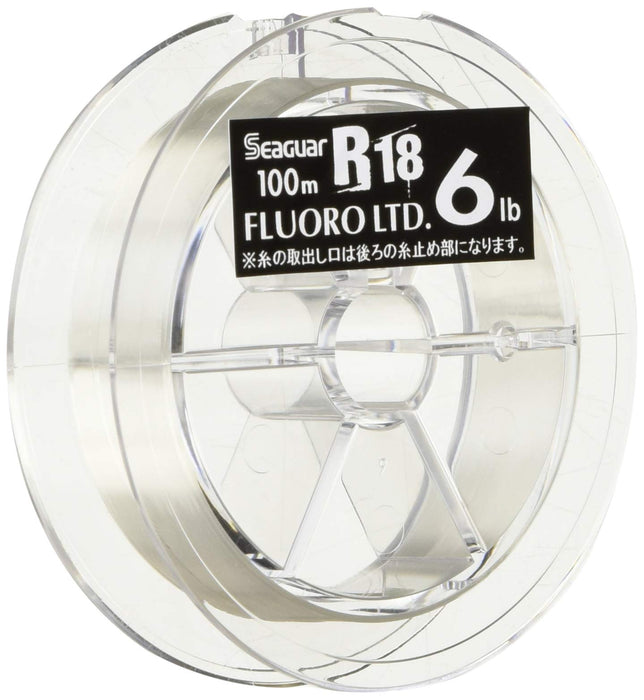 KUREHA Seaguar R18 FLUORO LTD #1.5 6lb 100m Fishing Line Fluorocarbon ‎760069_1