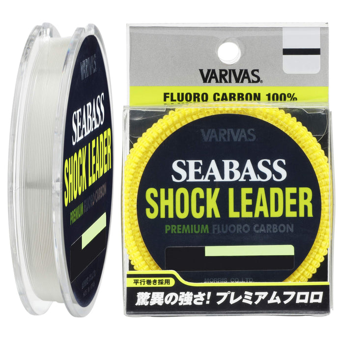 MORRIS VARIVAS Seabass Shock Leader Fluorocarbon Line 30m 16lb Fishing Line NEW_1