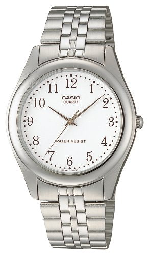 CASIO Stainless Watch Silver/White MTP-1129AA-7BJF Standard Men's NEW from Japan_1