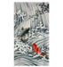 ‎narumikk Japanese Curtain Noren Tapestry Ukiyoe Waterfall climbing carp Doorway_1