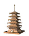 Woody JOE 1/150 Horyuji five-storied pagoda wooden model assembly kit NEW_1
