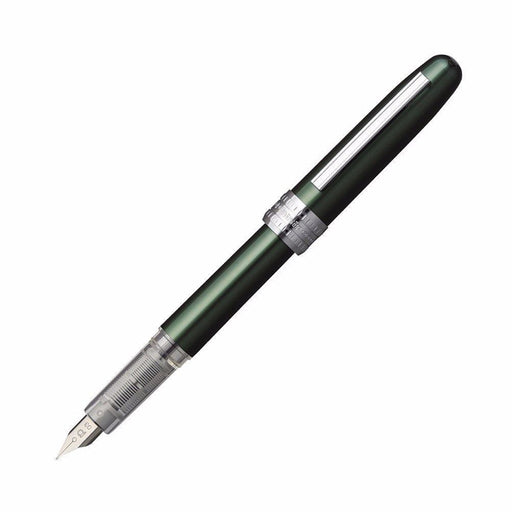 PLATINUM Fountain Pen PLAISIR PGB-1000 #41 Green Fine NEW from Japan_1