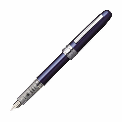 PLATINUM Fountain Pen PLAISIR PGB-1000 #56 Blue Fine NEW from Japan_1