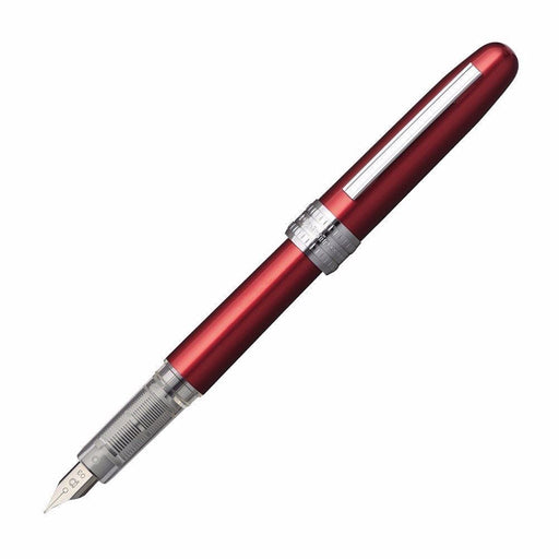 PLATINUM Fountain Pen PLAISIR PGB-1000 #70 Red Fine NEW from Japan_1