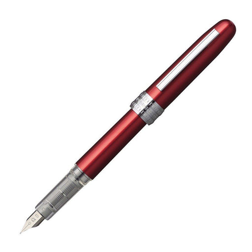 PLATINUM Fountain Pen PLAISIR PGB-1000 #70 Red Medium NEW from Japan_1